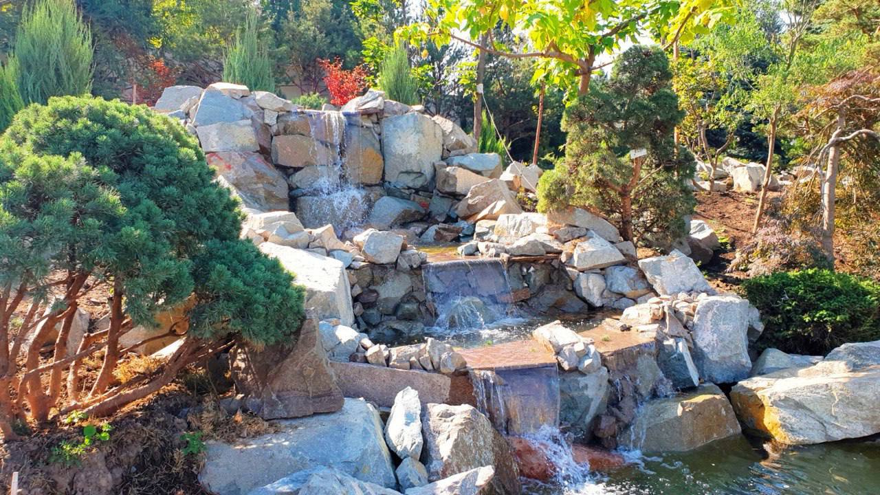 Частная вилла — декоративный водоём — изображение 5