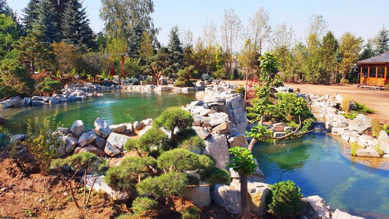 Частная вилла — декоративный водоём — изображение 4