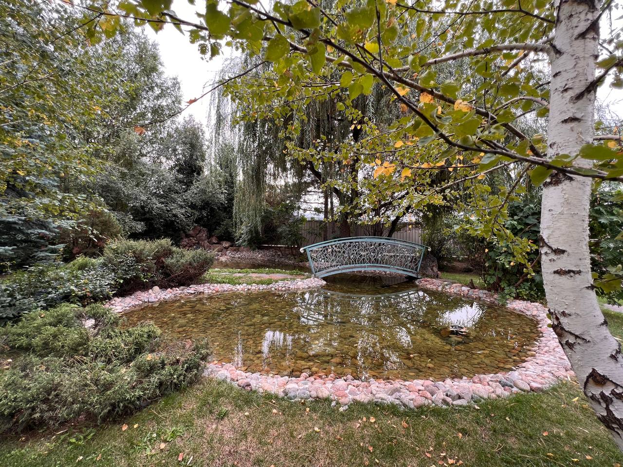 Частная вилла — водоём на сложном рельефе — изображение 2