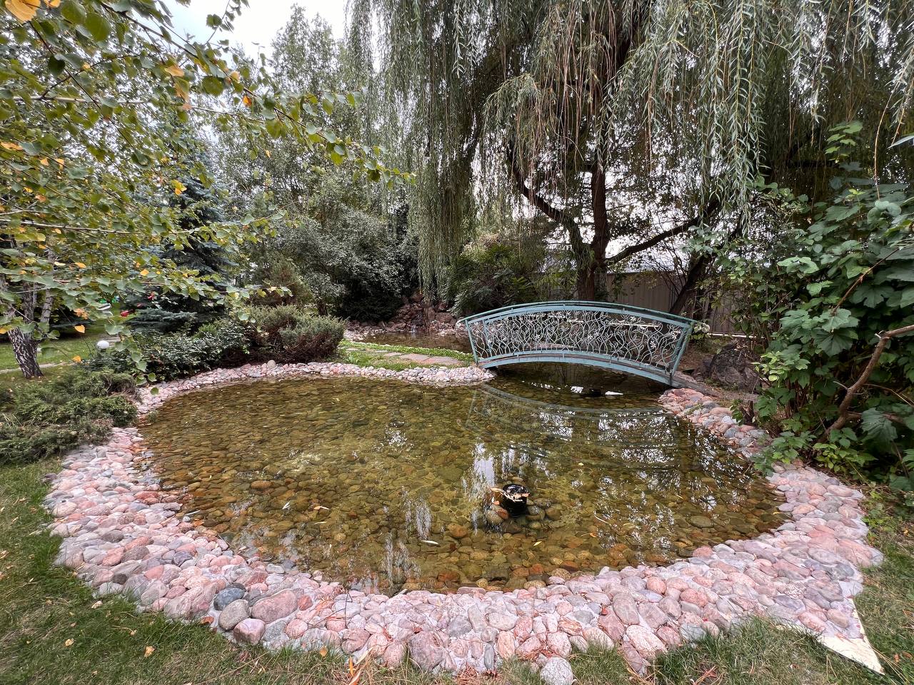 Частная вилла — водоём на сложном рельефе — изображение 4