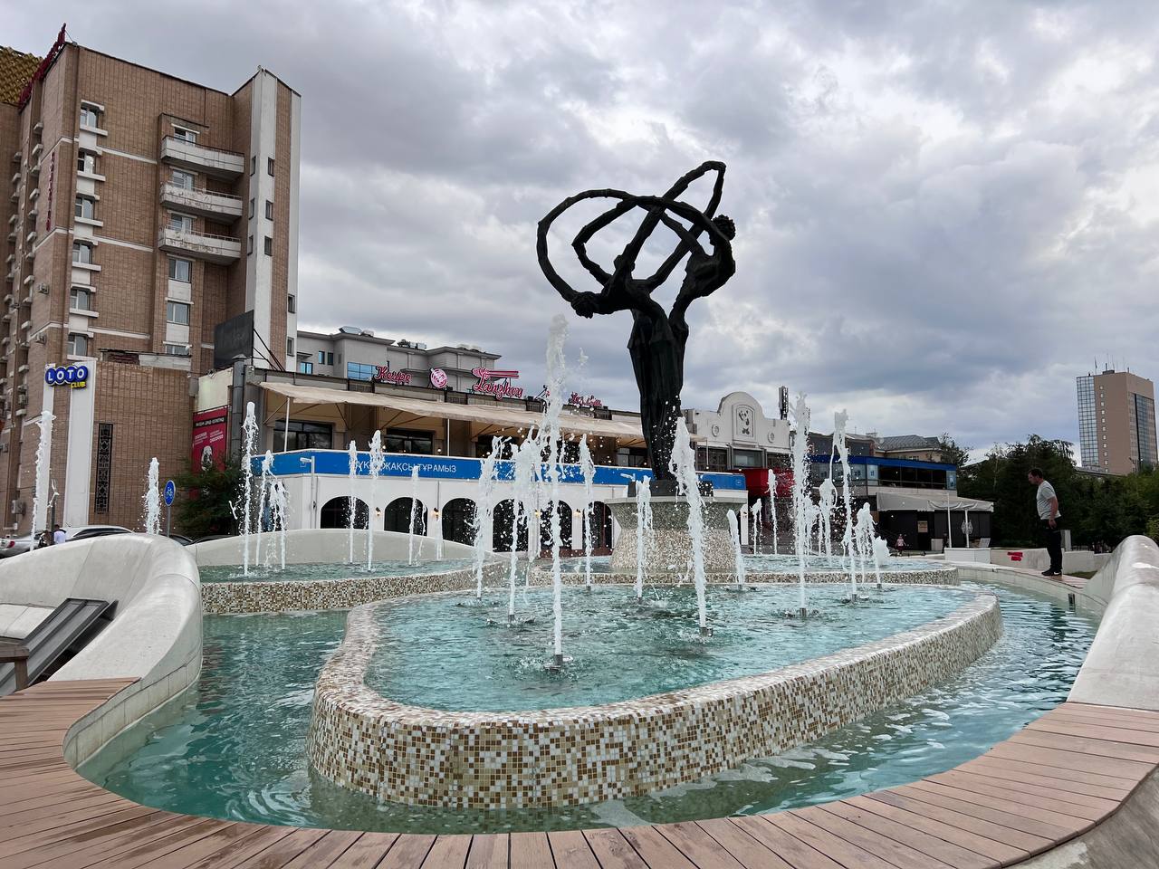 Фонтаны в Астане — монтаж оборудования — изображение 3