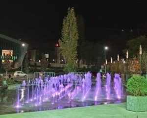 ТРЦ FORUM — пешеходный фонтан